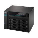 Asustor Lockerstor 10 AS6510T NAS Tower Intel Atom® C3538 8 GB DDR4 0 TB ADM Schwarz