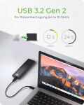 ICY BOX IB-1807MT-C31, ext. M.2 NVMe Gehäuse, Werkzeuglos, USB 3.2 Gen 2 Type-C®/Type-A, Aluminium, schwarz