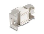 DELOCK Keystone Modul Slim RJ45 Buchse zu LSA Cat.6A geschir