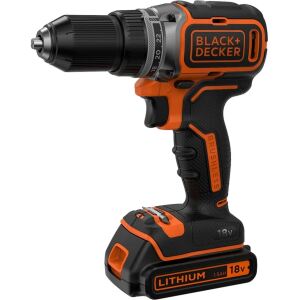 Black&Decker Akku-Bohrschr.18V 1,5Ah,buerstenlos,Kof BL186K