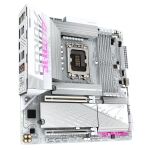 GIGABYTE B860M AORUS ELITE WF6E ICE Mainboard - Intel Core Ultra CPUs, 12+1+2+1 Phasen VRM, bis zu 9200MHz DDR5, 1xPCIe 5.0 + 2xPCIe 4.0 M.2, 2,5 GbE LAN, WIFI 6E, USB 4