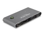 DELOCK USB-C KVM Switch zu HDMI und DisplayPort 8K MST