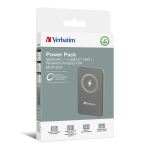 Verbatim Charge n Go Lithium Polymer (LiPo) 5000 mAh Kabelloses Aufladen Grau