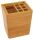 Wedo 61 407 Stiftehalter Aluminium, Bambus Bambus