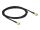 DeLOCK Antennenkabel RP-SMA Stecker zu RP-SMA Stecker LMR/CFD100 2 m low loss