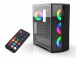 Inca EMG-17XN Computer-Gehäuse Midi Tower Schwarz