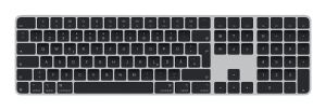 Apple Magic Tastatur Universal USB + Bluetooth QWERTZ Deutsch Schwarz