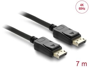 DELOCK Kabel DP 1.2 -> DP St/St 7.0m schwarz 4K 60Hz