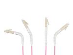 DELOCK LWL Kabel LC Duplex zu LC Duplex Multimode OM4 0,5 m
