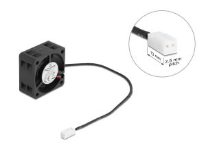 DELOCK Axiallüfter 5 V DC, 40 x 40 x 20 mm schwarz