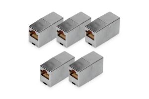 DIGITUS Modular Kupplung RJ45 CAT 5e, Klasse D 5 Stück