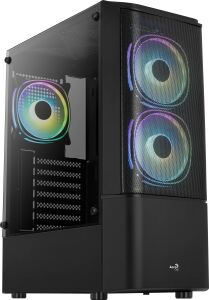Aerocool Quantum Mesh Midi Tower Schwarz