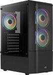 Aerocool Quantum Mesh Midi Tower Schwarz