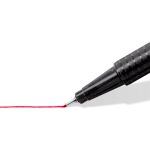 Staedtler 334 C12 Fineliner Sehr fein Schwarz, Blau, Grün, Grau, Hellblau, Hellgrün, Orange, Pink, Rot, Violett, Gelb 12 Stück(e)
