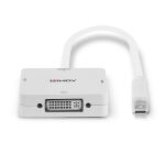 Lindy 41035 Videokabel-Adapter 0,2 m Weiß