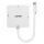 Lindy 41035 Videokabel-Adapter 0,2 m Weiß
