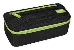 Wedo 24243011 Etui Weiches Federmäppchen Polyester Schwarz, Grün
