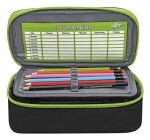 Wedo 24243011 Etui Weiches Federmäppchen Polyester Schwarz, Grün