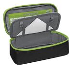 Wedo 24243011 Etui Weiches Federmäppchen Polyester Schwarz, Grün