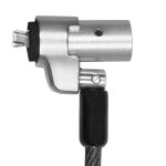 LogiLink NBS012 Kabelschloss Schwarz, Silber