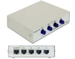 DELOCK RJ45 Switch 4x FE manuell