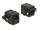DeLOCK 85124 Kabeladapter RJ-45 Schwarz