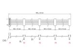 DELOCK Stromkabel SATA 15Pin -> 4x SATA 15 Pin St/Bu 0.40m