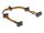 DELOCK Stromkabel SATA 15Pin -> 4x SATA 15 Pin St/Bu 0.40m