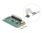 DELOCK Mini PCIe I/O PCIe full size 1 x Parallel