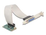 DELOCK Mini PCIe I/O PCIe full size 1 x Parallel