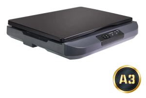 Avision FB5100 Flachbettscanner 600 x 1200 DPI A3 Schwarz, Grau