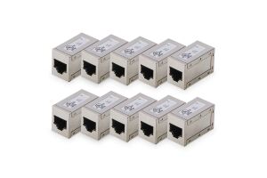 Digitus CAT 6, modulare Kupplung, geschirmt - 10 Stk.