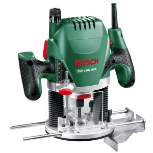 Bosch POF 1400 ACE Aluminium, Schwarz, Grün, Rot, Weiß 28000 RPM 1450 W