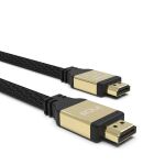 Inca IHD-02 HDMI-Kabel 2 m HDMI Typ A (Standard) Schwarz, Gold
