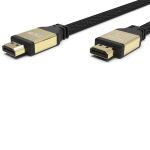 Inca IHD-02 HDMI-Kabel 2 m HDMI Typ A (Standard) Schwarz, Gold