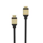 Inca IHD-02 HDMI-Kabel 2 m HDMI Typ A (Standard) Schwarz, Gold