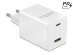 DELOCK USB Ladegerät USB Type-C PD 3.0 und USB Typ-A 48 Watt