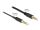 DeLOCK Audio Verlängerungskabel Klinke 3,5 mm 4 Pin Stecker zu Buchse Ultra Slim 0,5 m schwarz
