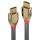 Lindy 37866 HDMI-Kabel 10 m HDMI Typ A (Standard) Gold, Grau