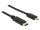 DeLOCK 2m, USB2.0-C/USB2.0 Micro-B USB Kabel Micro-USB B USB C 0,48 Gbit/s Schwarz