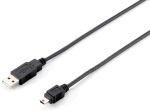 Equip USB 2.0 A to Mini-B Kabel, 1.8m