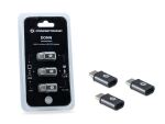 Conceptronic DONN05G Kabeladapter USB 2.0 Type-C USB 2.0 Micro Schwarz