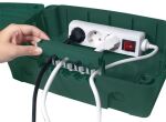 LogiLink LPS272 - Kabel-Schutzbox Outdoor grün