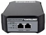Intellinet Gigabit Ultra PoE-Injektor, 1 x 95 Watt-Port, IEEE 802.3bt und IEEE 802.3at/af-konform, Kunststoffgehäuse