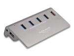 DeLOCK USB 10 Gbps Hub mit 4 USB Typ-A Ports + 1...