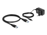 DeLOCK USB 10 Gbps Hub mit 4 USB Typ-A Ports + 1 Schnellladeport inkl. Netzteil