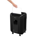 Fellowes AutoMax 90M Aktenvernichter Mikrogeschnittene Zerkleinerung Schwarz