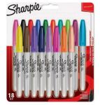 Sharpie Fine Marker 18 Stück(e) Feine Spitze Mehrfarbig