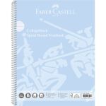 FABER-CASTELL Collegeblock A4 liniert sky blue