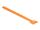 DELOCK Kabelbinder Klettverschluss 200mm 10Stk orange